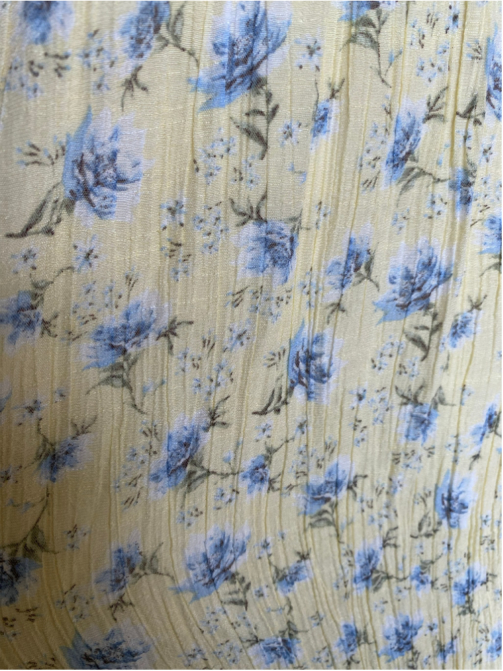 Second Generation Yellow Floral Maxi Dress Cottagecore Milkmaid Romantic Feminin - Picture 4 of 7
